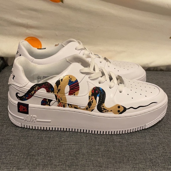 Custom Nike Air Force 1s - Picture 3 of 5